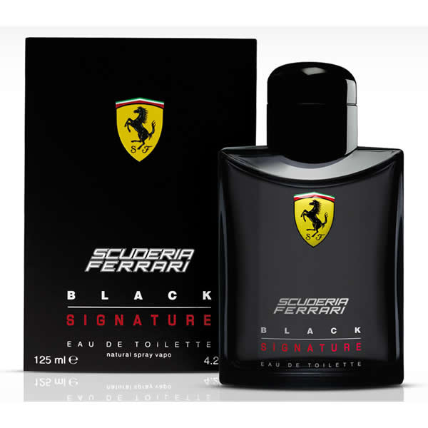 ادکلن مردانه فراری اسکودریا بلک سیگنیچر Ferrari Scuderia Black Signature