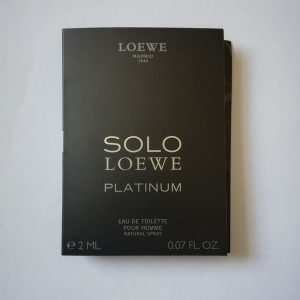 سمپل عطر مردانه سولو لووه پلاتینیوم Solo Loewe Platinum Sample