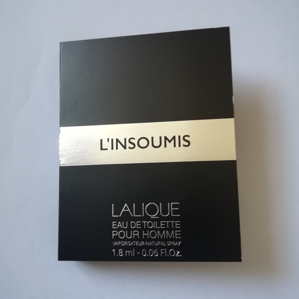 سمپل عطر مردانه لالیک له اینسومیس Lalique L'Insoumis Sample